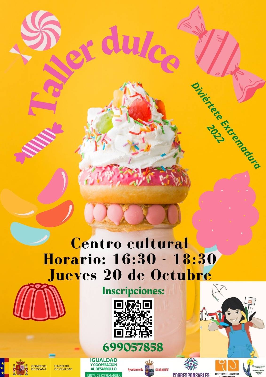 Taller de dulces (octubre 2022) - Guadalupe (Cáceres)
