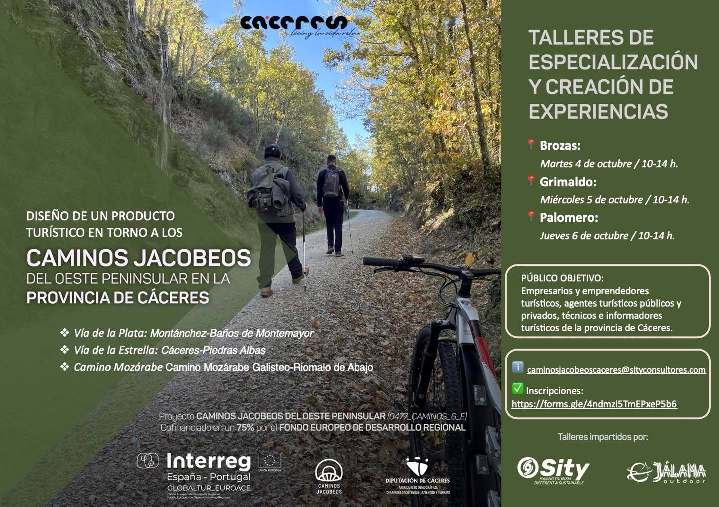 Talleres de especialización y creación de experiencias (2022) - Palomero (Cáceres)