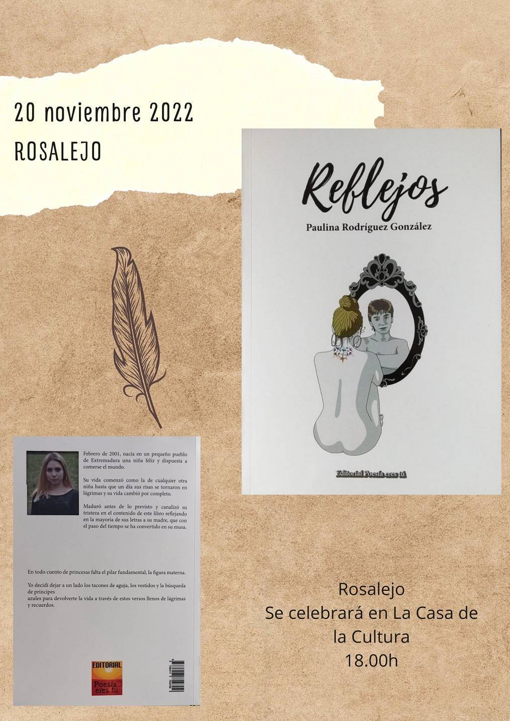 Presentación del libro 'Reflejos' (2022) - Rosalejo (Cáceres)