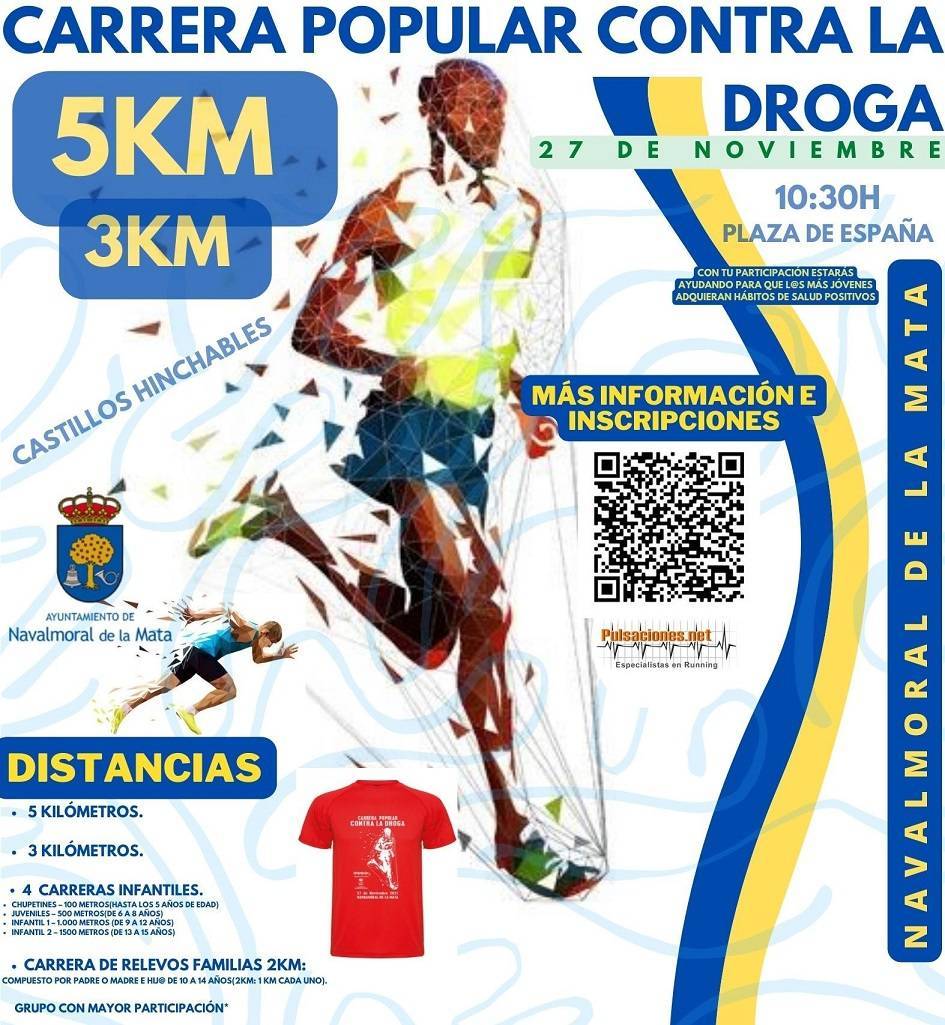 XIX Carrera Popular Contra la Droga - Navalmoral de la Mata (Cáceres)