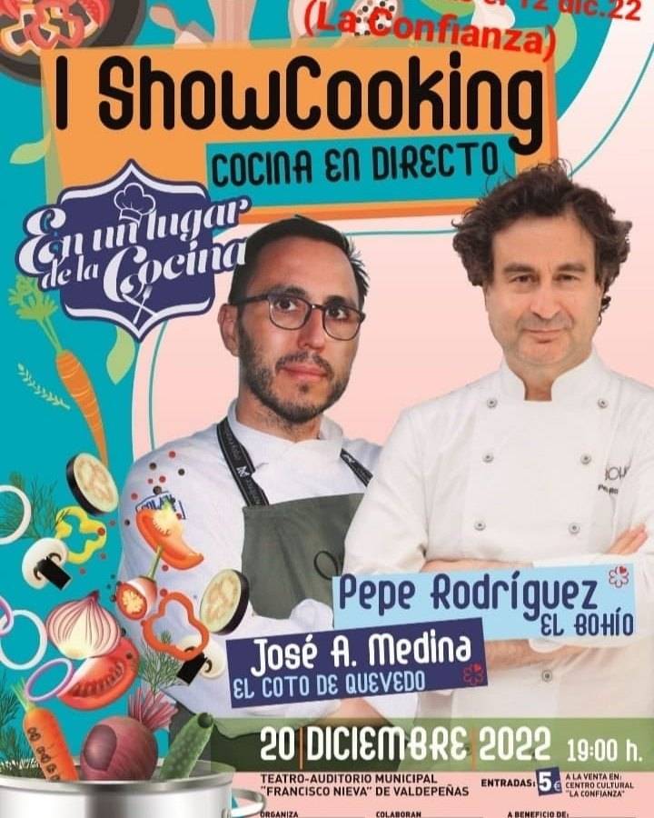 I Showcooking-Cocina en directo 'En un lugar de la cocina' - Valdepeñas (Ciudad Real)
