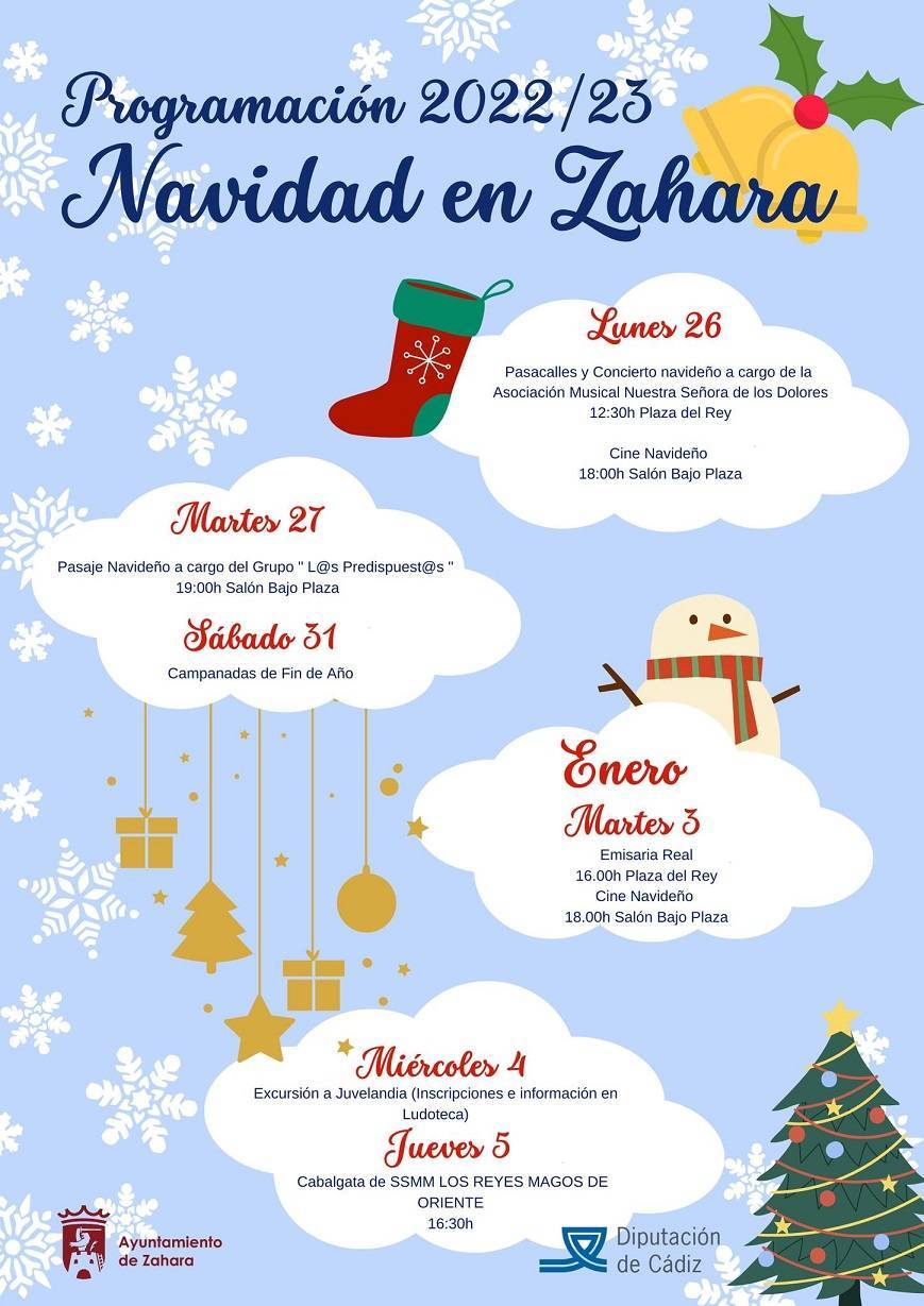 Programación de Navidad (2022-2023) - Zahara de la Sierra (Cádiz) 2