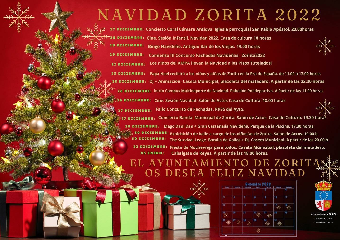 Programación de Navidad (2022) - Zorita (Cáceres)