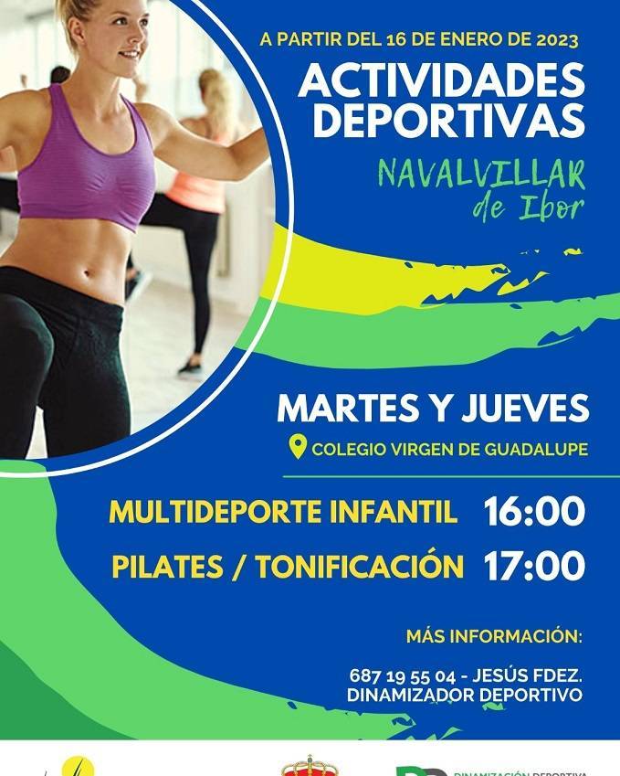 Actividades deportivas (enero 2023) - Navalvillar de Ibor (Cáceres)