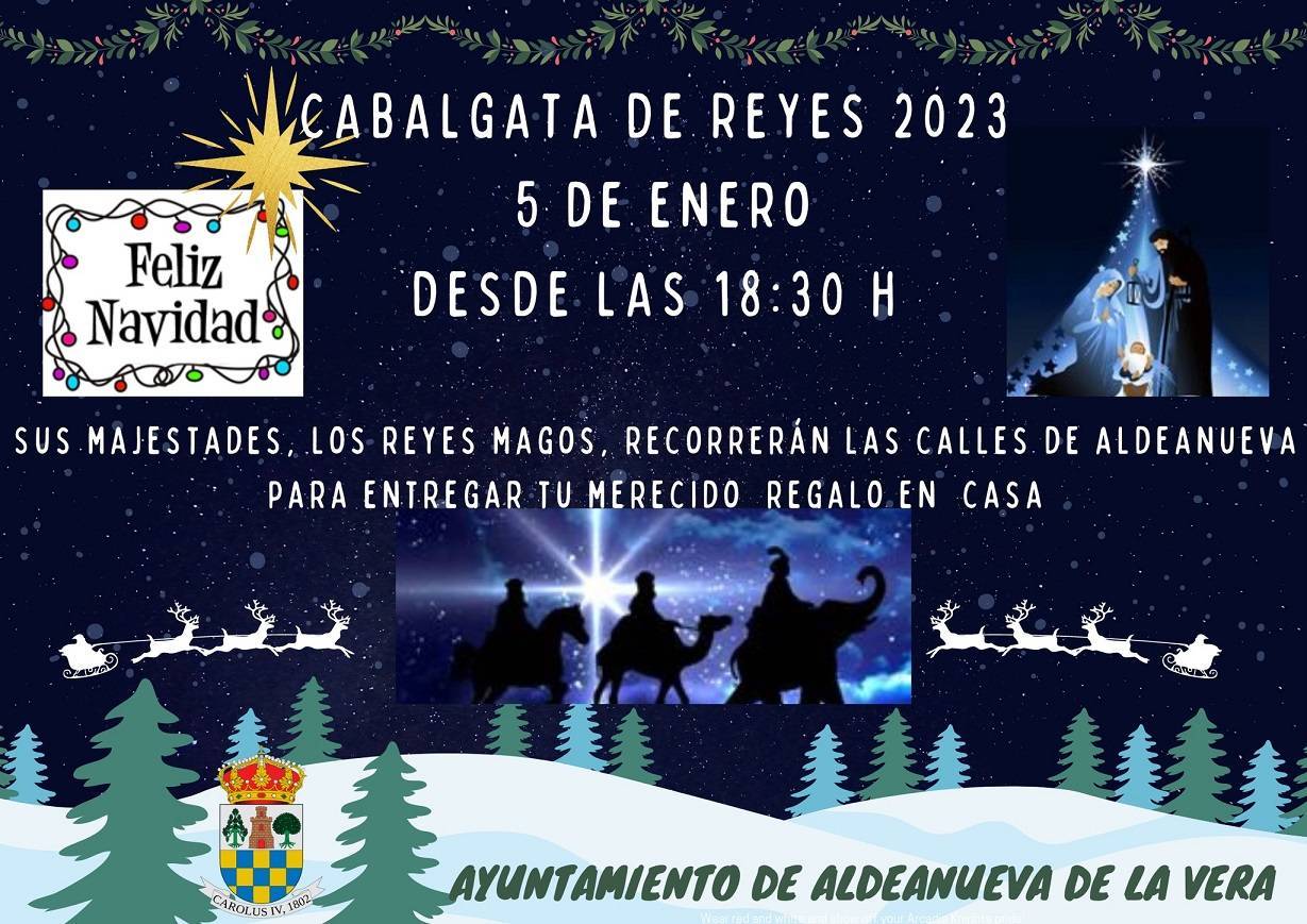 Cabalgata de Reyes Magos (2023) - Aldeanueva de la Vera (Cáceres)