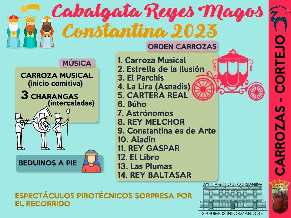 Cabalgata de los Reyes Magos (2023) - Constantina (Sevilla) 2