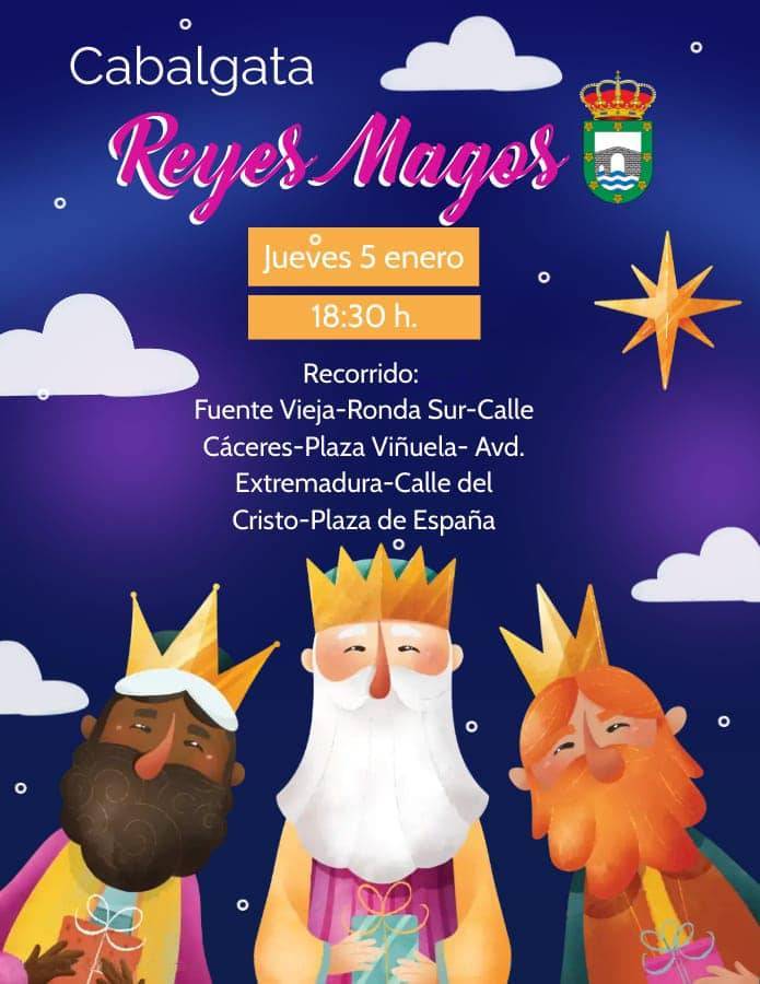 Cabalgata de los Reyes Magos (2023) - Losar de la Vera (Cáceres)