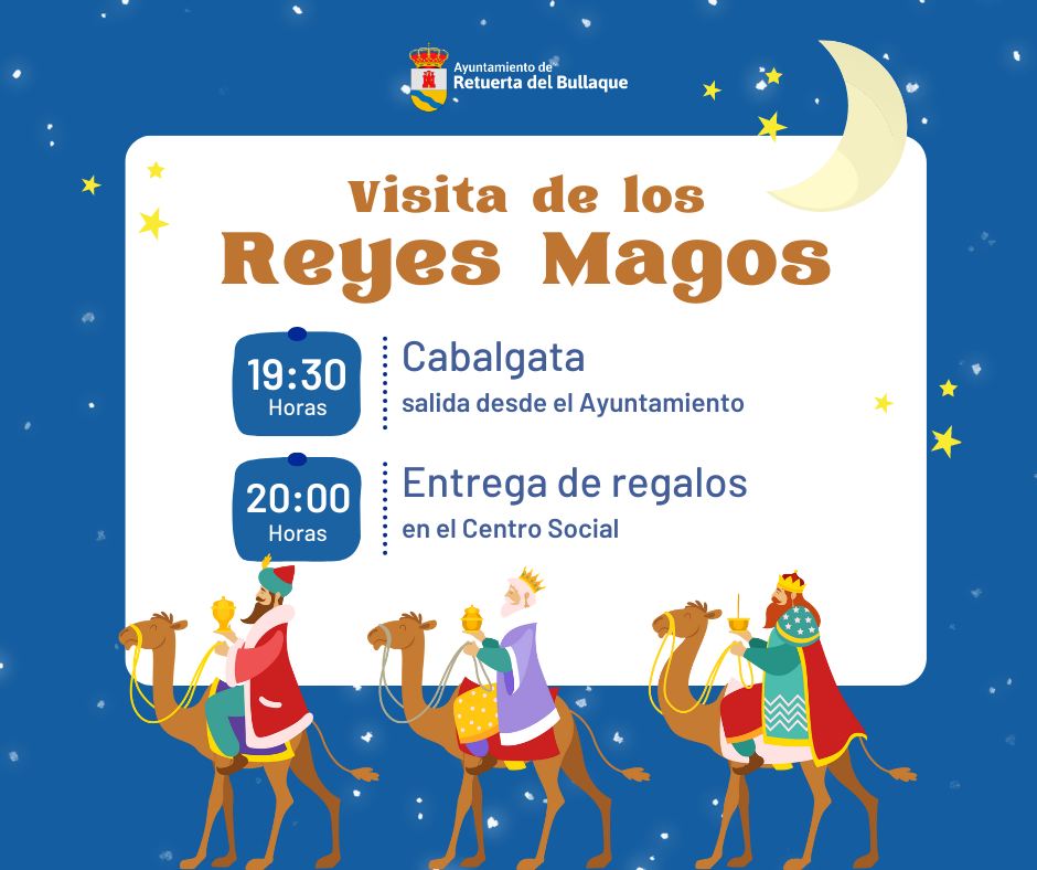Cabalgata de los Reyes Magos (2023) - Retuerta del Bullaque (Ciudad Real)