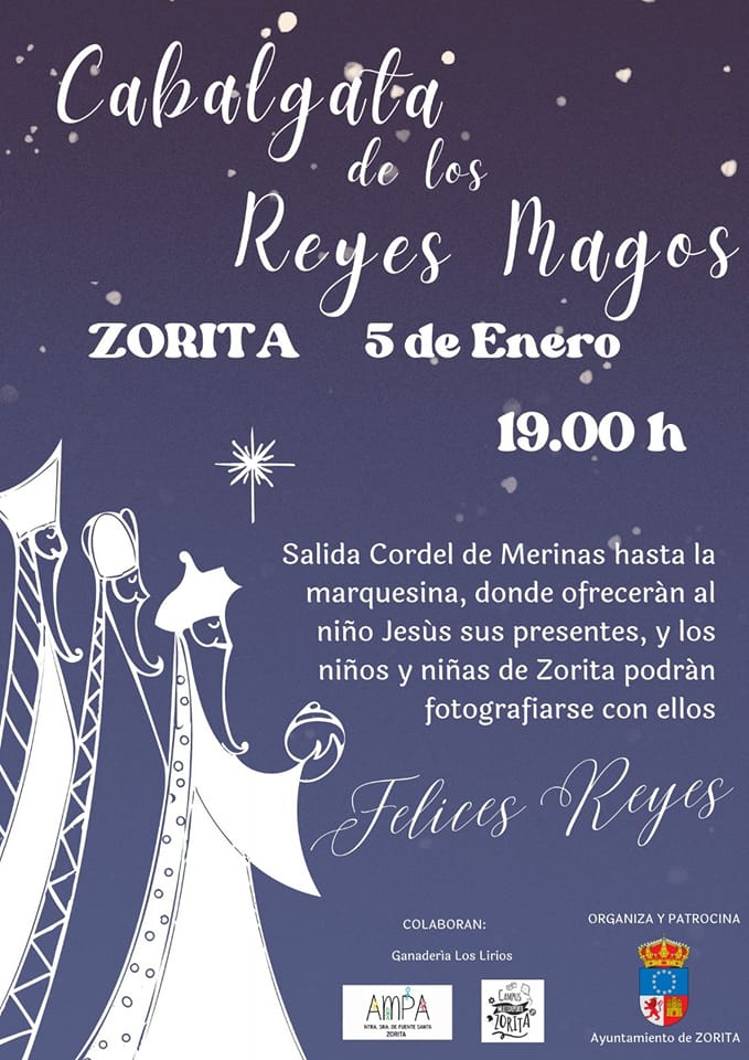 Cabalgata de los Reyes Magos (2023) - Zorita (Cáceres)