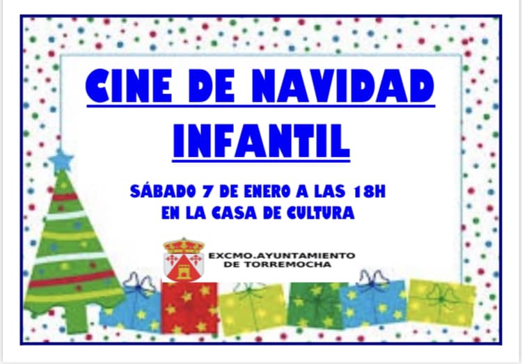 Cine de Navidad infantil (enero 2023) - Torremocha (Cáceres)