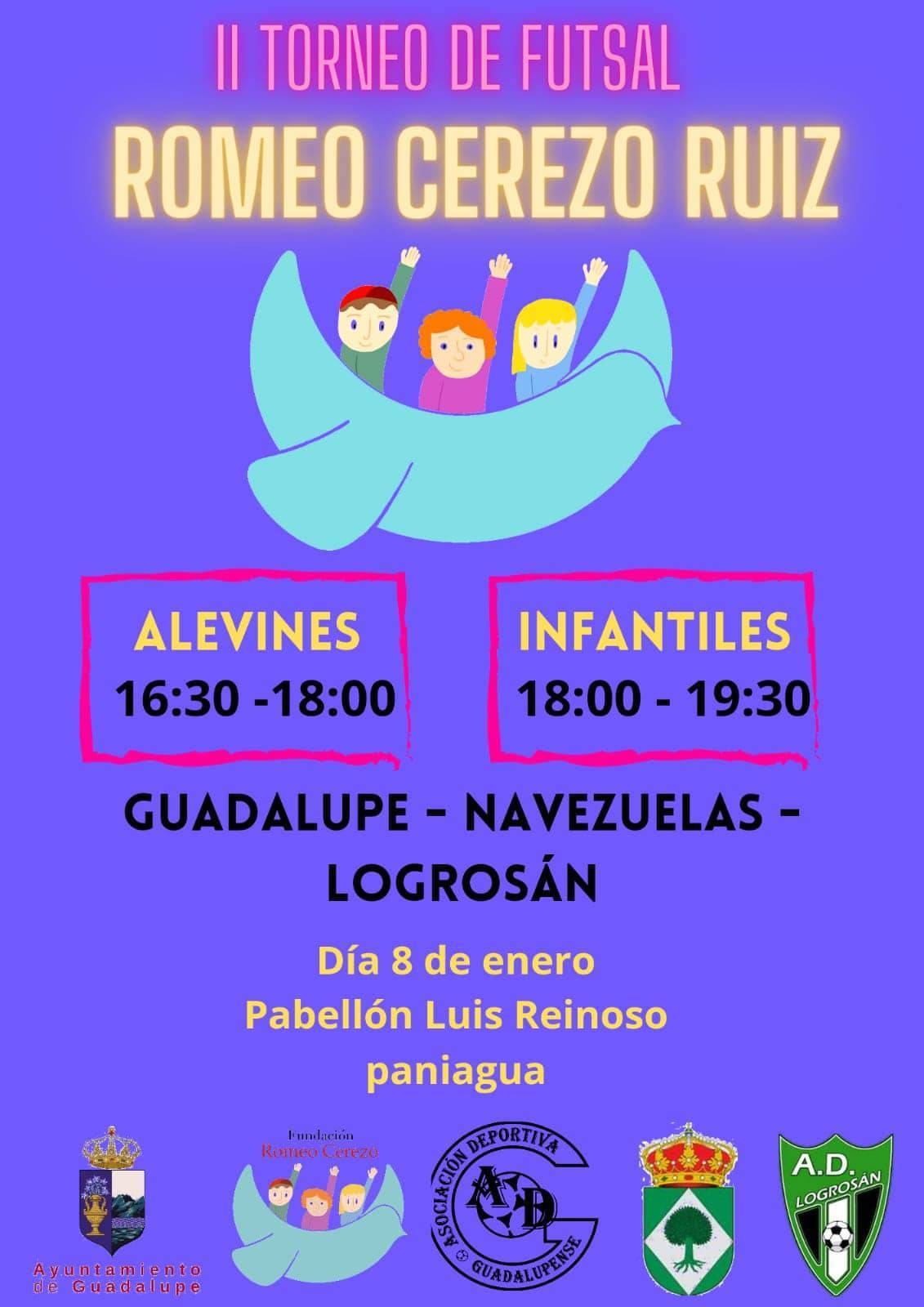 II Torneo de Futsal Romeo Cerezo Ruiz - Guadalupe (Cáceres)