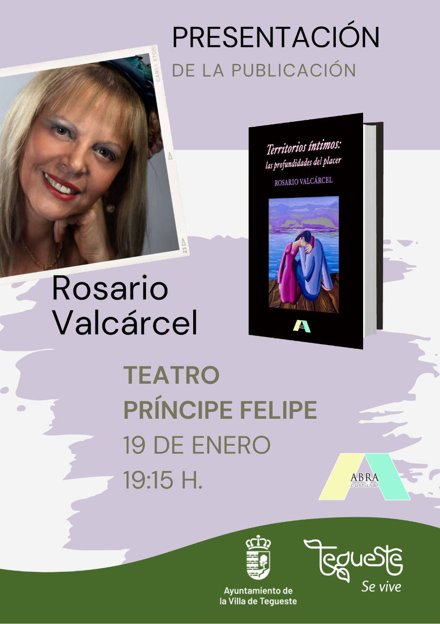 Presentación del libro 'Territorios íntimos. Las profundidades del placer' (2023) - Tegueste (Santa Cruz de Tenerife)