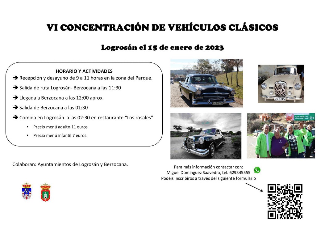 VI Concentración de Vehículos Clásicos - Logrosán (Cáceres) y Berzocana (Cáceres)