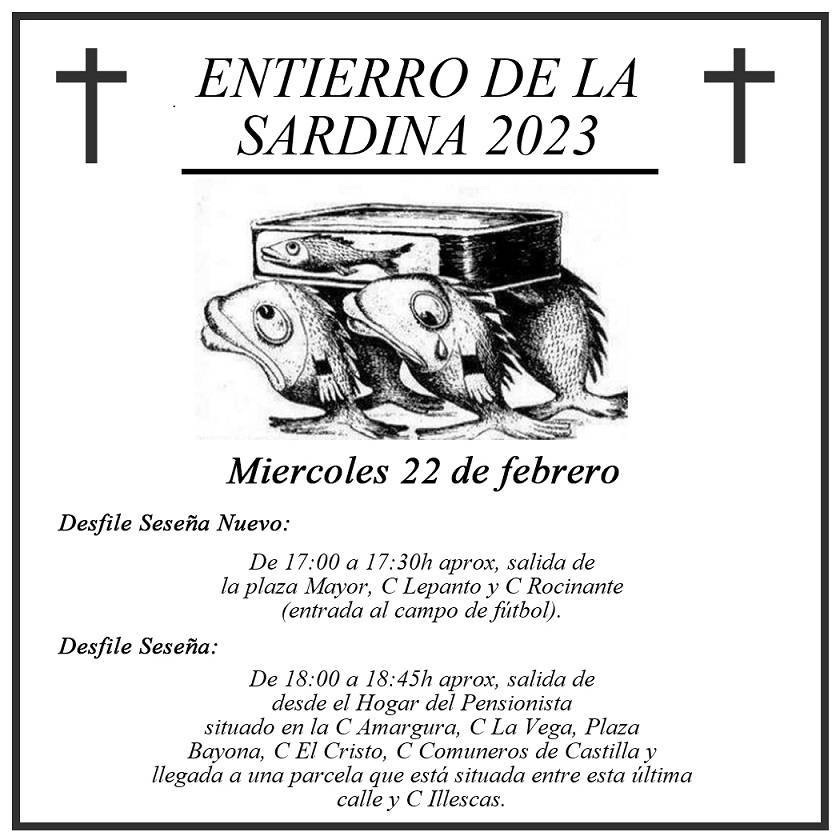 Entierro de la sardina (2023) - Seseña (Toledo) y Seseña Nuevo (Toledo)