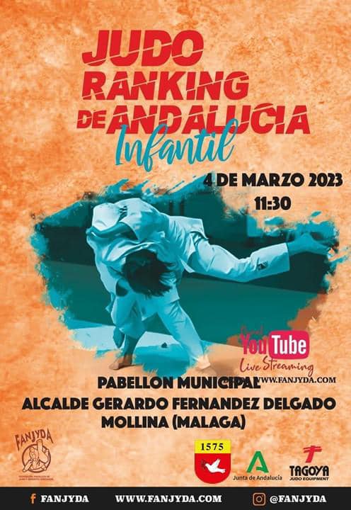 Judo ranking de Andalucía infantil (2023) - Mollina (Málaga)