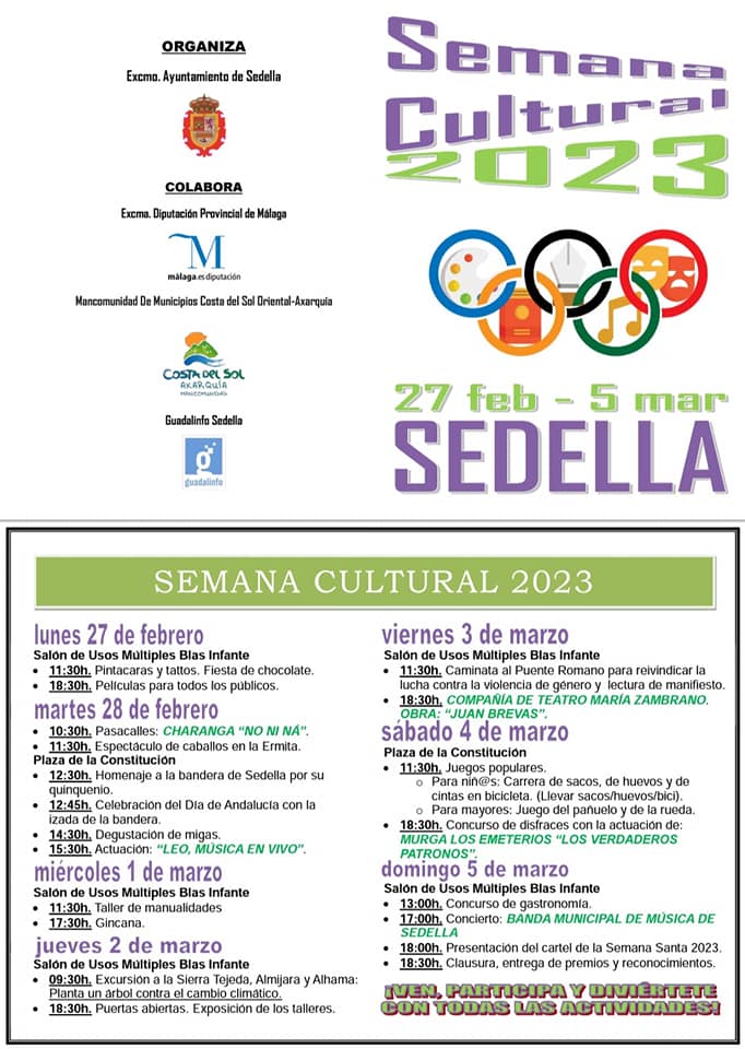 Semana Cultural (2023) - Sedella (Málaga)