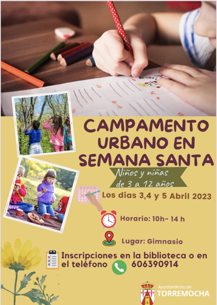Campamento urbano (abril 2023) - Torremocha (Cáceres)