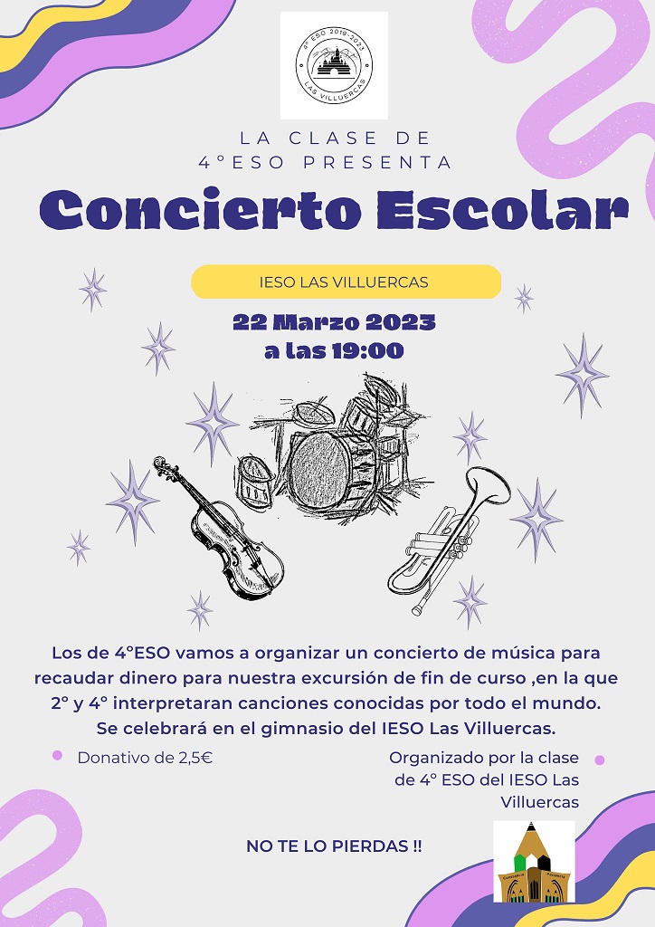 Concierto escolar (2023) - Guadalupe (Cáceres) 2