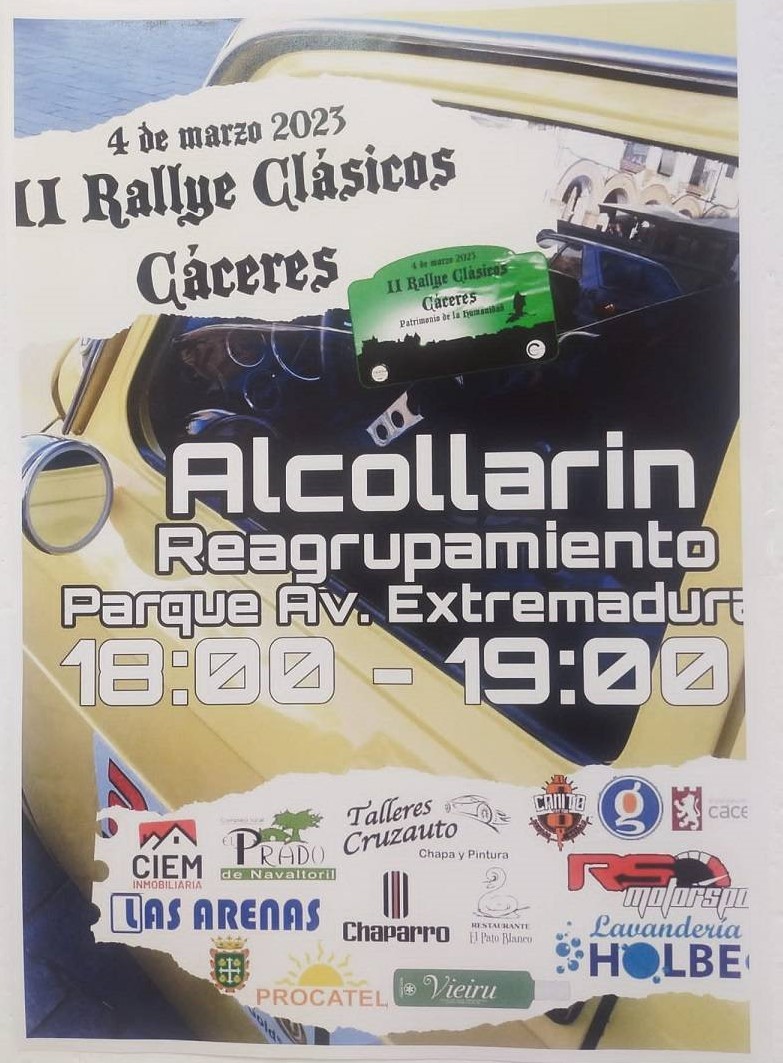 II Rallye Clásicos Cáceres - Alcollarín (Cáceres)