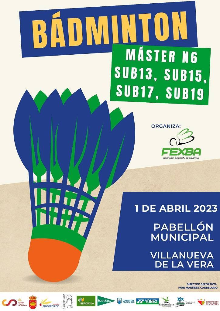 Máster N6 de Bádminton (2023) - Villanueva de la Vera (Cáceres)