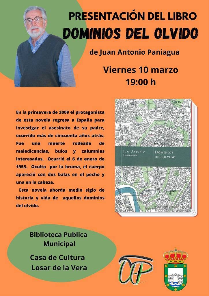 Presentación del libro 'Dominios del olvido' (2023) - Losar de la Vera (Cáceres)