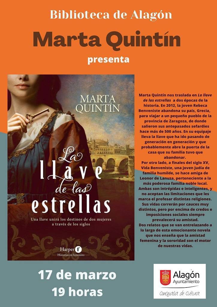 Presentación del libro 'La llave de las estrellas' (2023) - Alagón (Zaragoza)