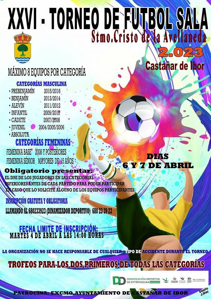 XXVI Torneo de Fútbol Sala Cristo de la Avellaneda - Castañar de Ibor (Cáceres)