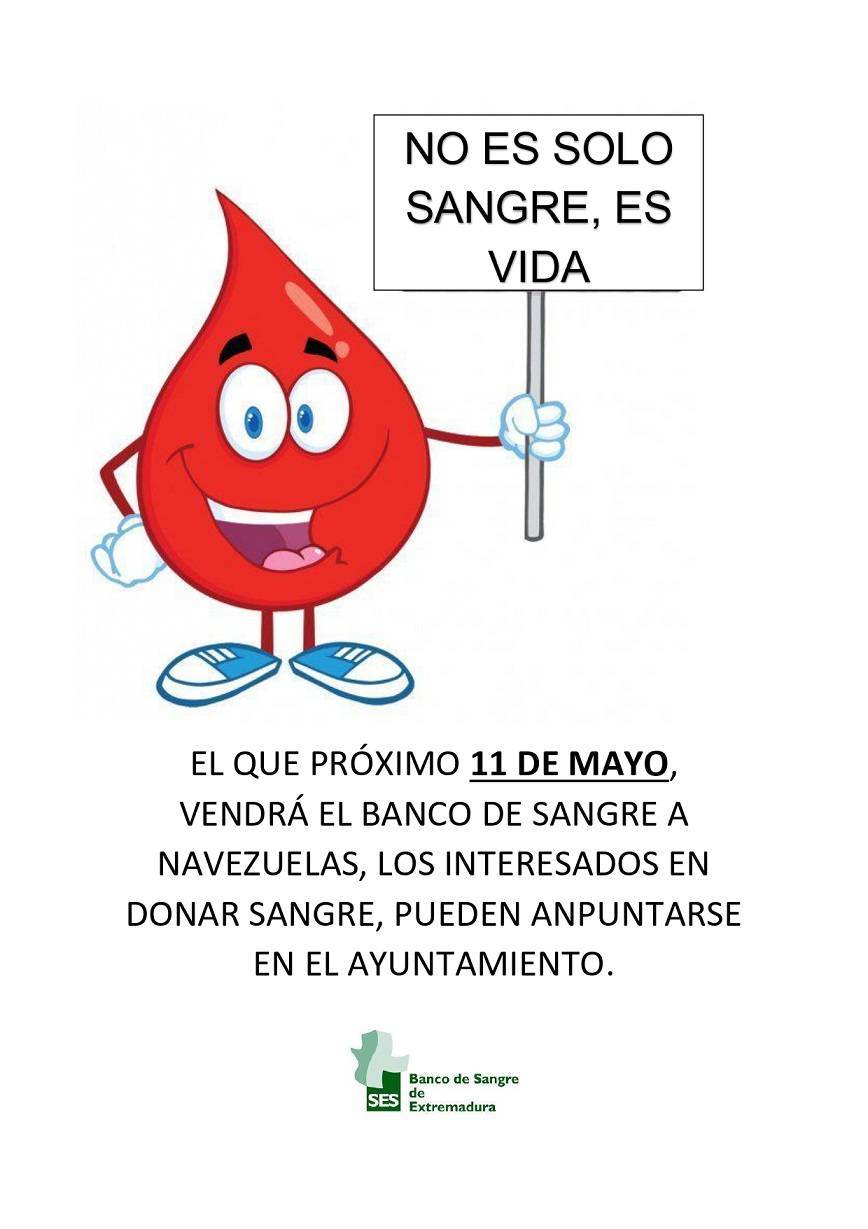 Donación de sangre (mayo 2023) - Navezuelas (Cáceres)