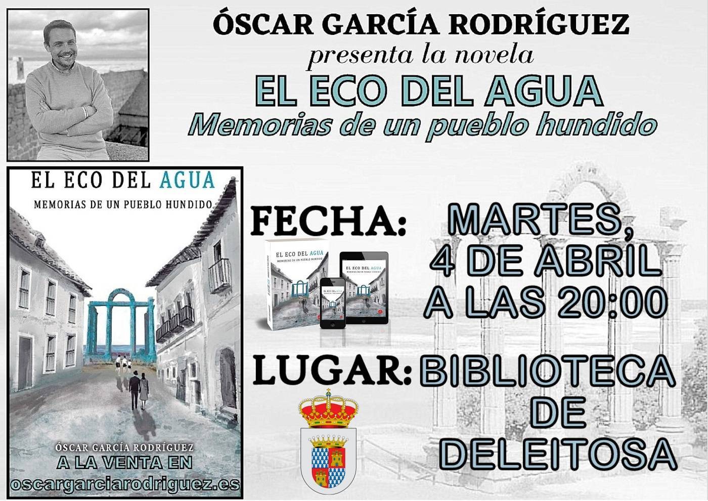 Presentación del libro 'El eco del agua' (2023) - Deleitosa (Cáceres)
