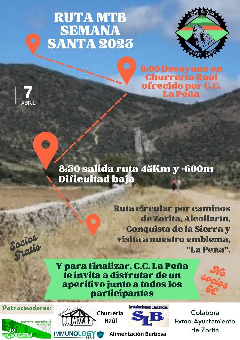 Ruta MTB Semana Santa (2023) - Zorita (Cáceres)