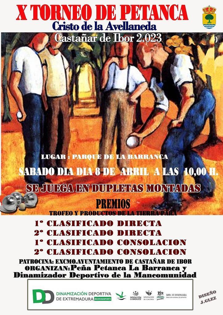X Torneo de Petanca Cristo de la Avellaneda - Castañar de Ibor (Cáceres)