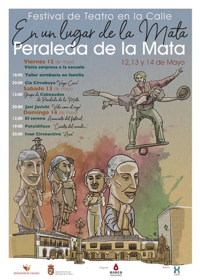 Festival de teatro en la calle (2023) - Peraleda de la Mata (Cáceres)
