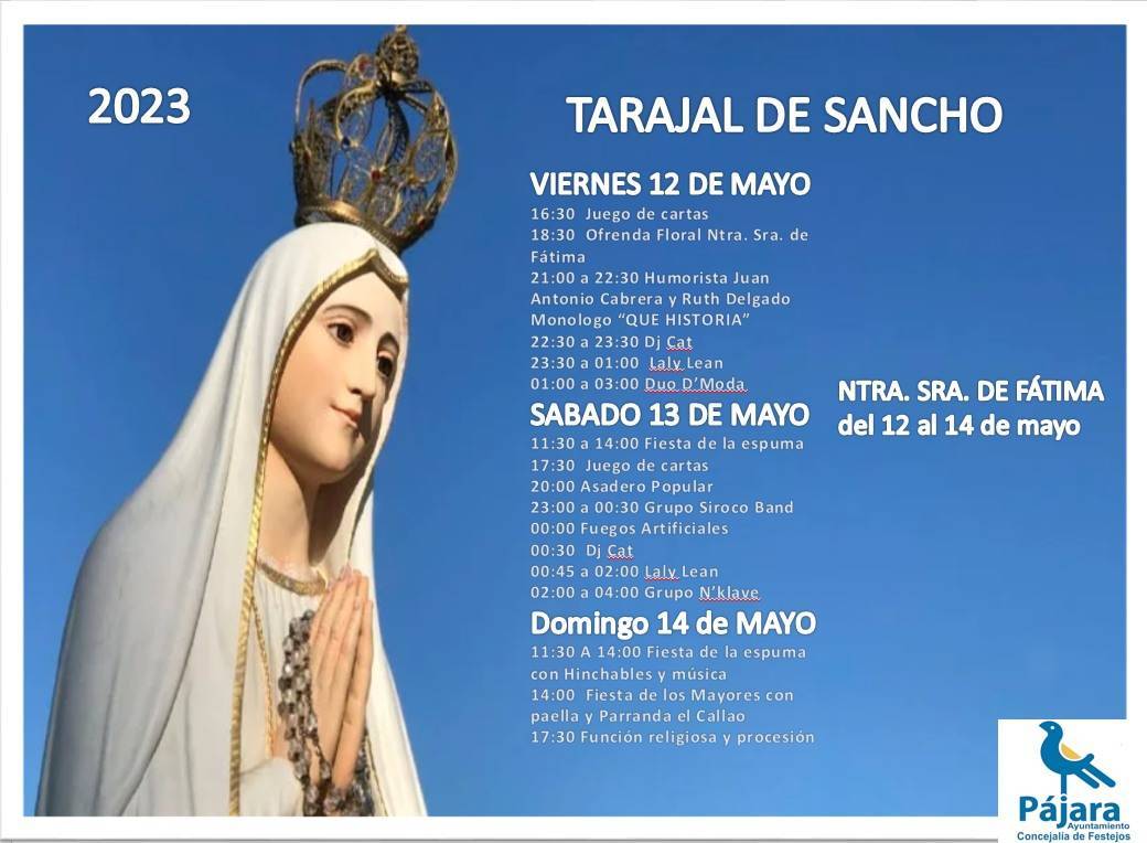 Fiestas patronales de Fátima (2023) - Tarajal de Sancho (Las Palmas)