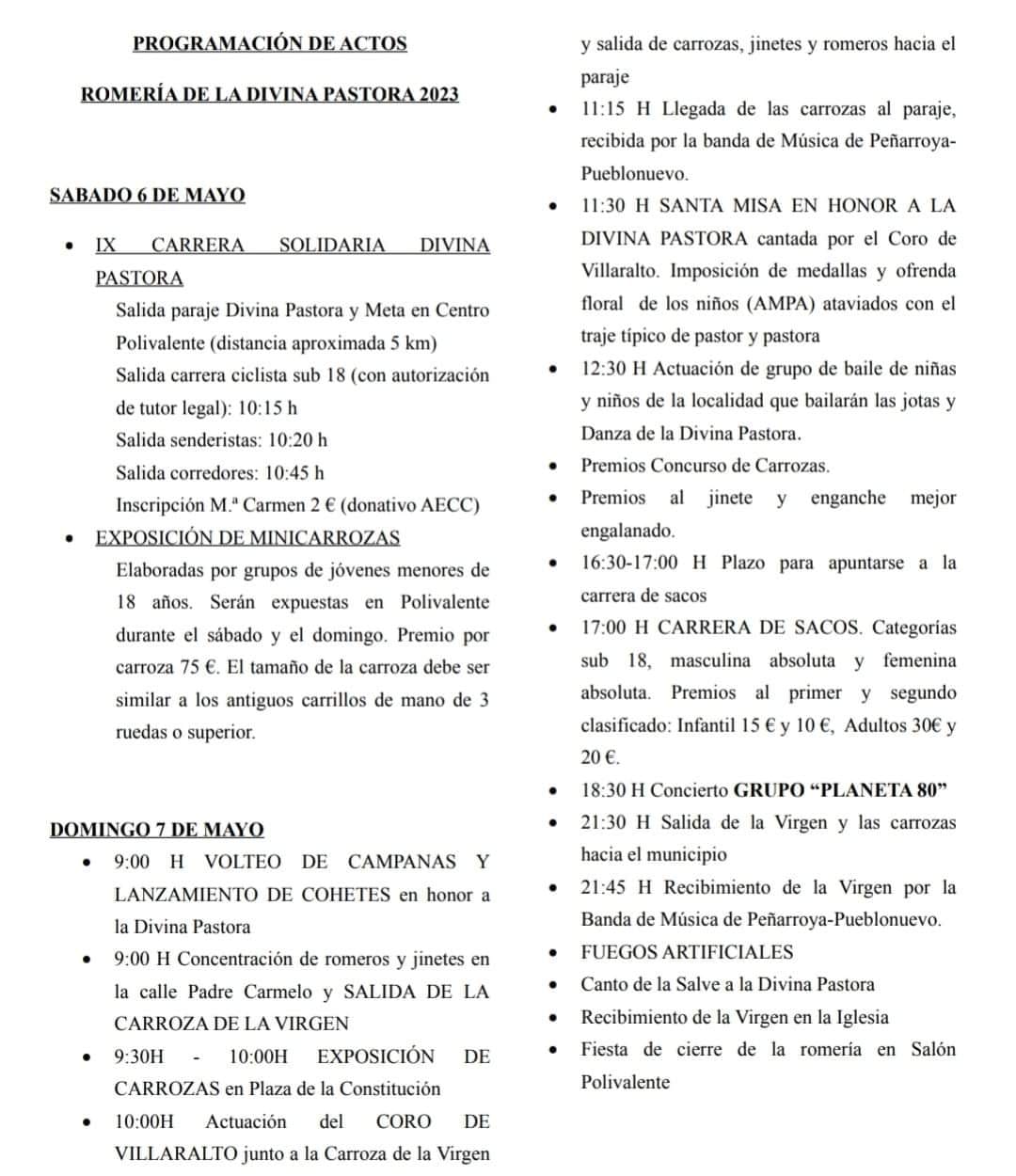 Romería de la Divina Pastora (2023) - Villaralto (Córdoba) 2