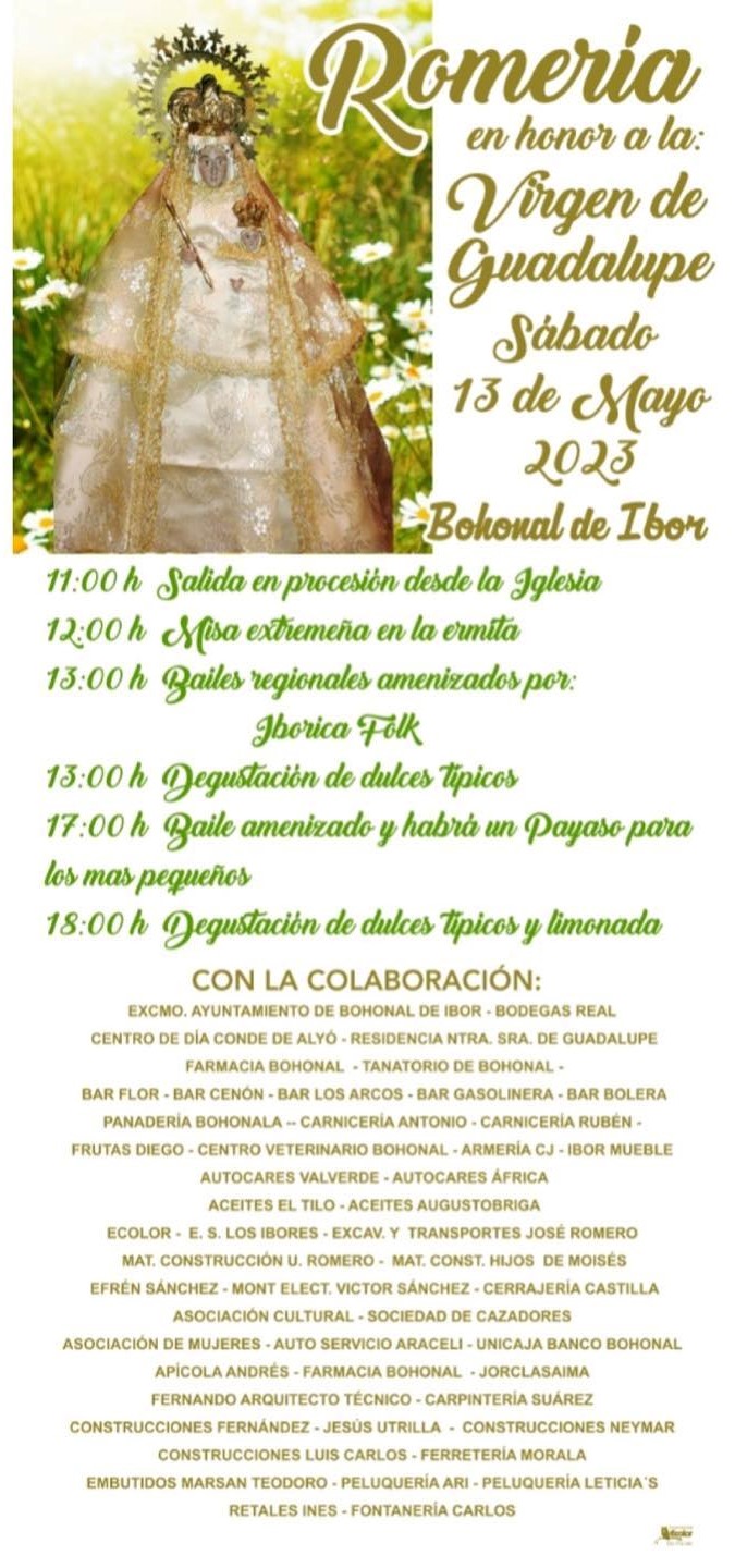Romería en honor a la Virgen de Guadalupe (2023) - Bohonal de Ibor (Cáceres)