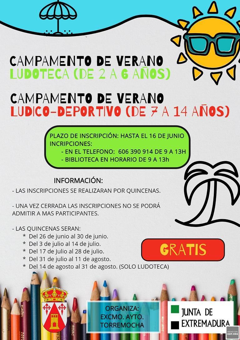 Campamento de verano (2023) - Torremocha (Cáceres)