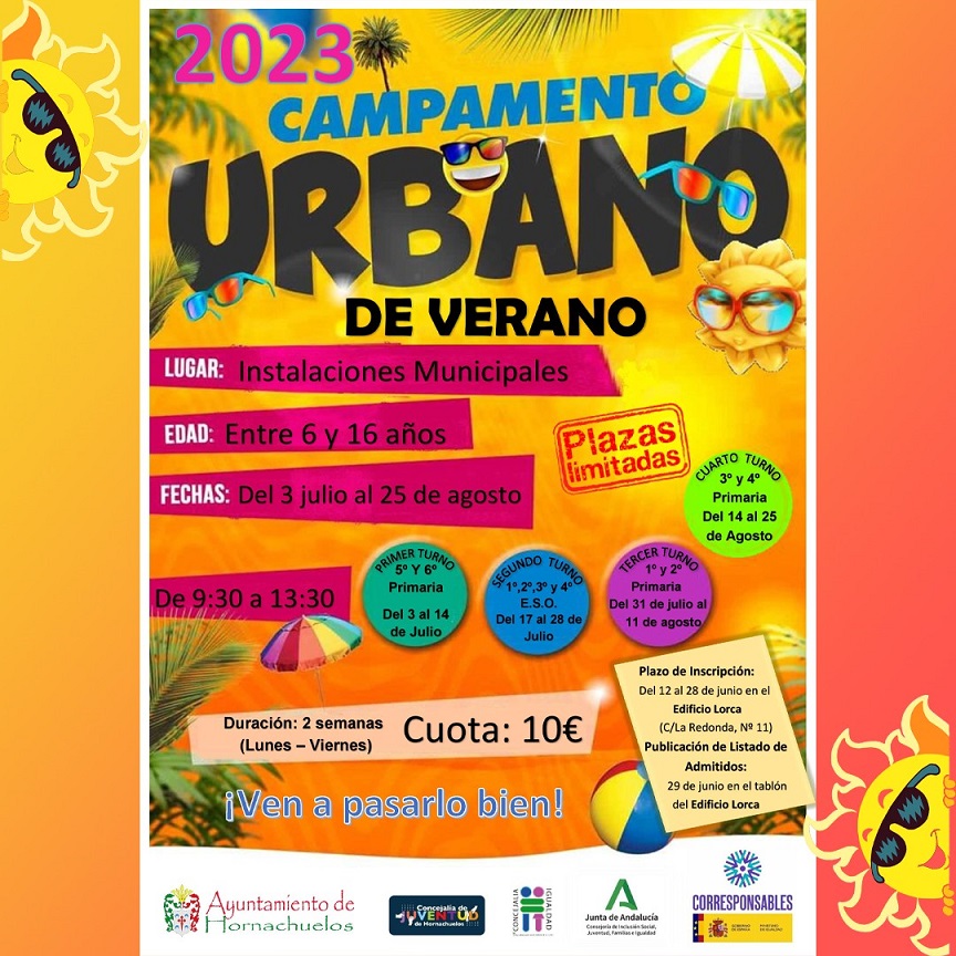 Campamento urbano de verano (2023) - Hornachuelos (Córdoba)