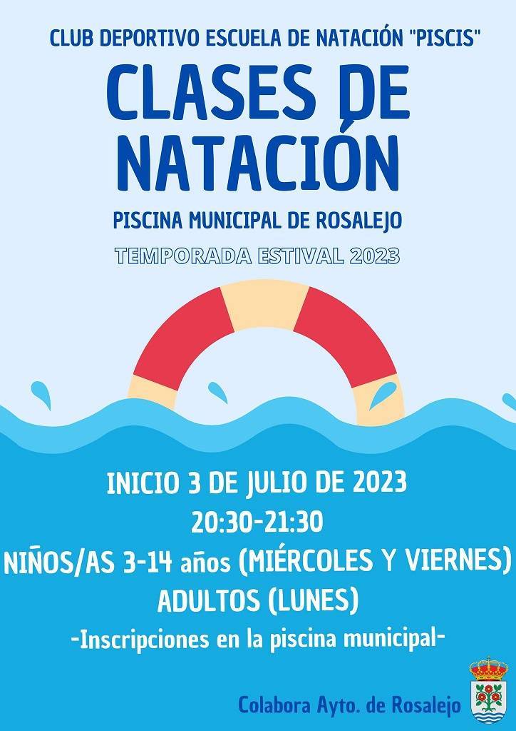 Clases de natación (2023) - Rosalejo (Cáceres)