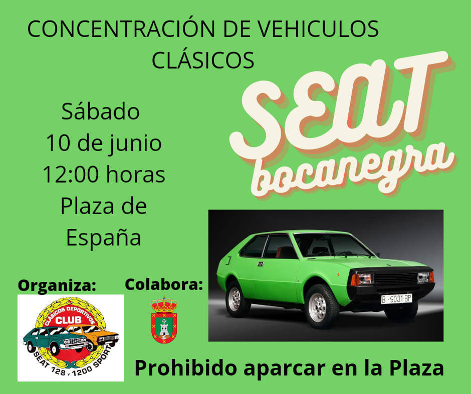 Concentración de vehículos clásicos (2023) - Berzocana (Cáceres)