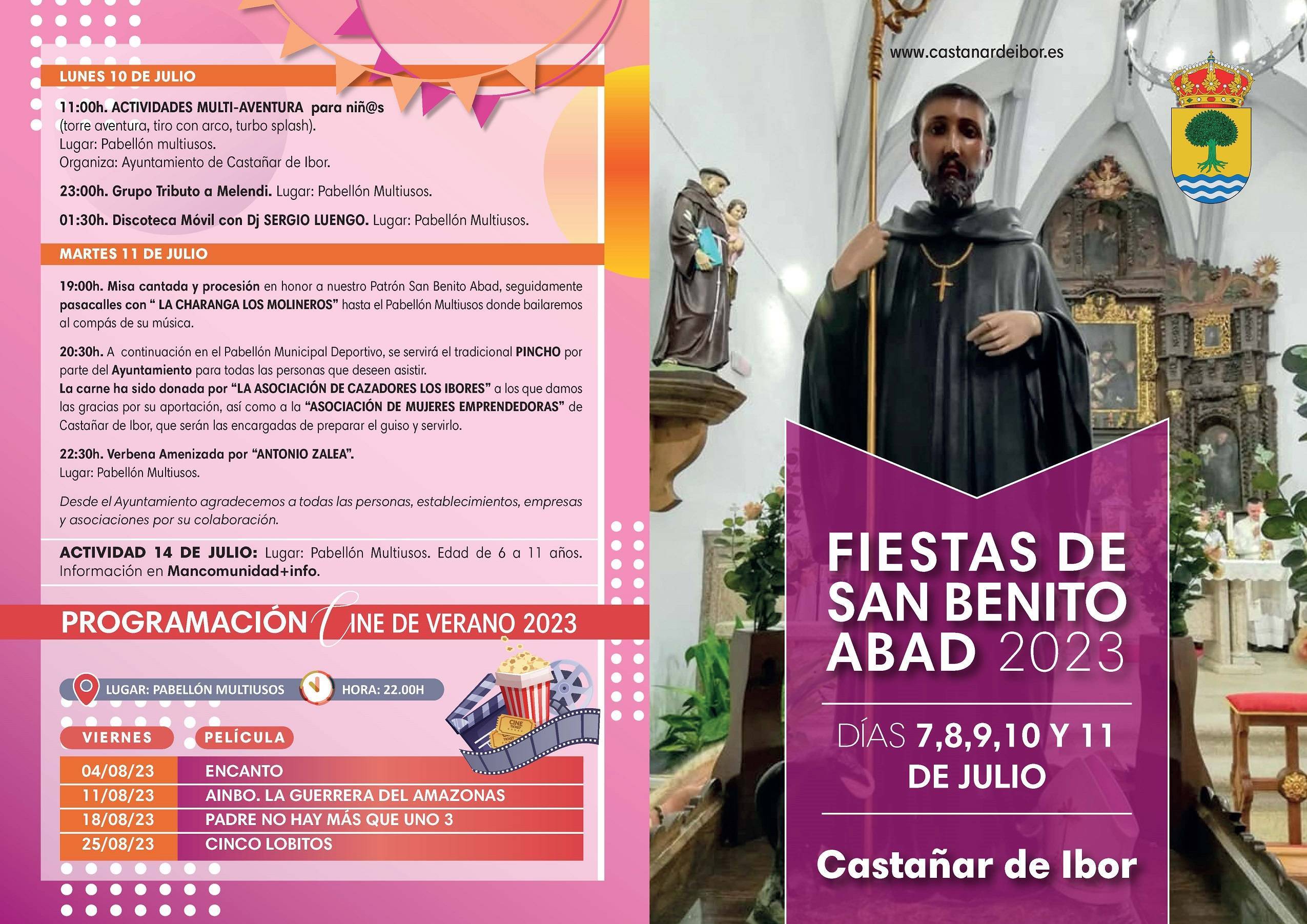 Fiestas de San Benito Abad (2023) - Castañar de Ibor (Cáceres) 3