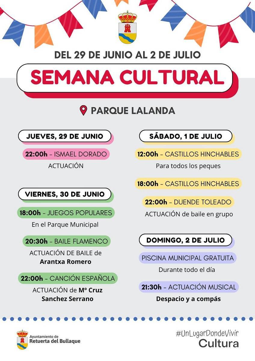 Semana Cultural (2023) - Retuerta del Bullaque (Ciudad Real)