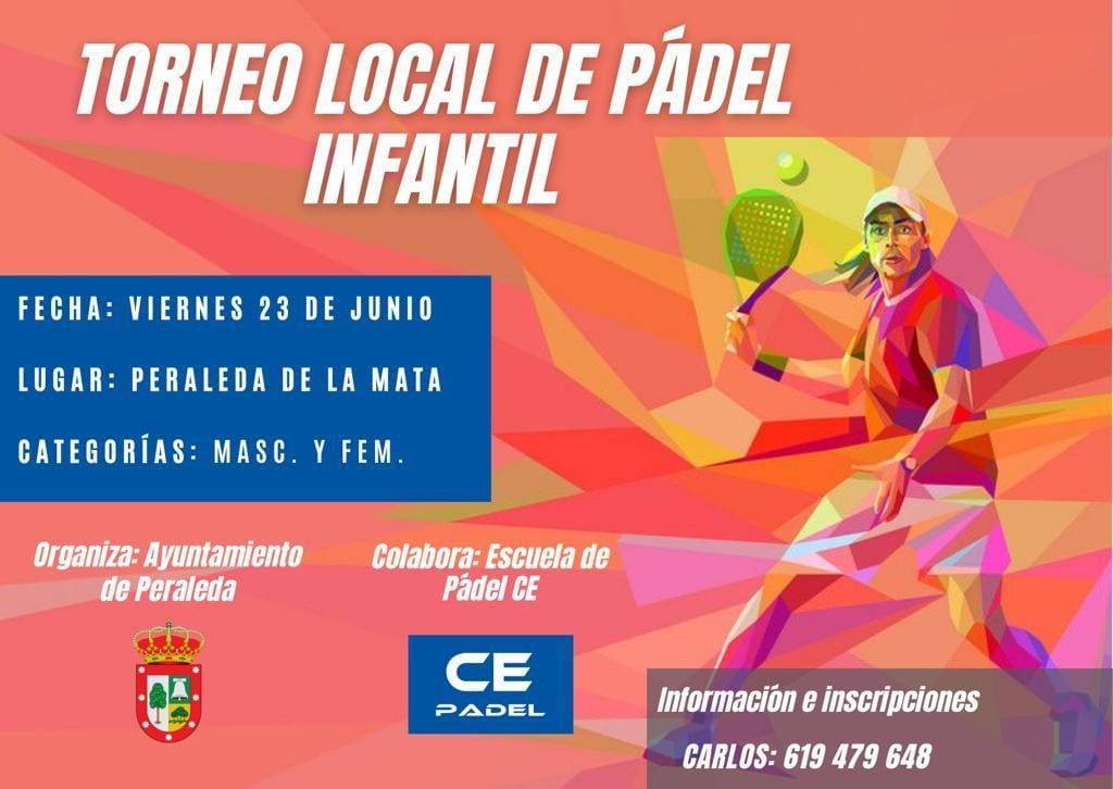 Torneo local de pádel (junio 2023) - Peraleda de la Mata (Cáceres)