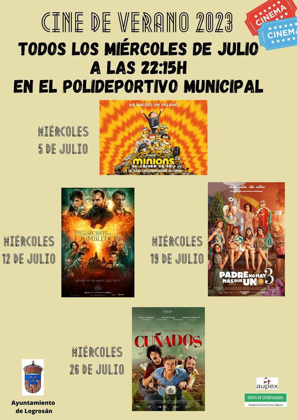 Cine de verano (2023) - Logrosán (Cáceres)