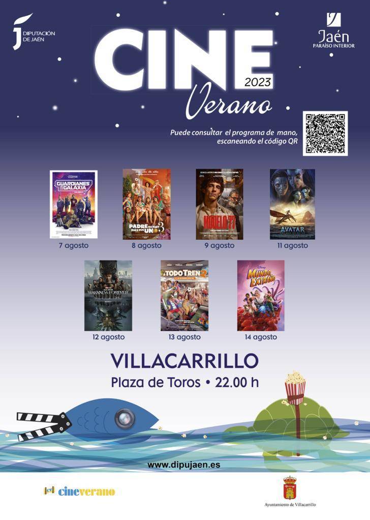 Cine de verano (2023) - Villacarrillo (Jaén)