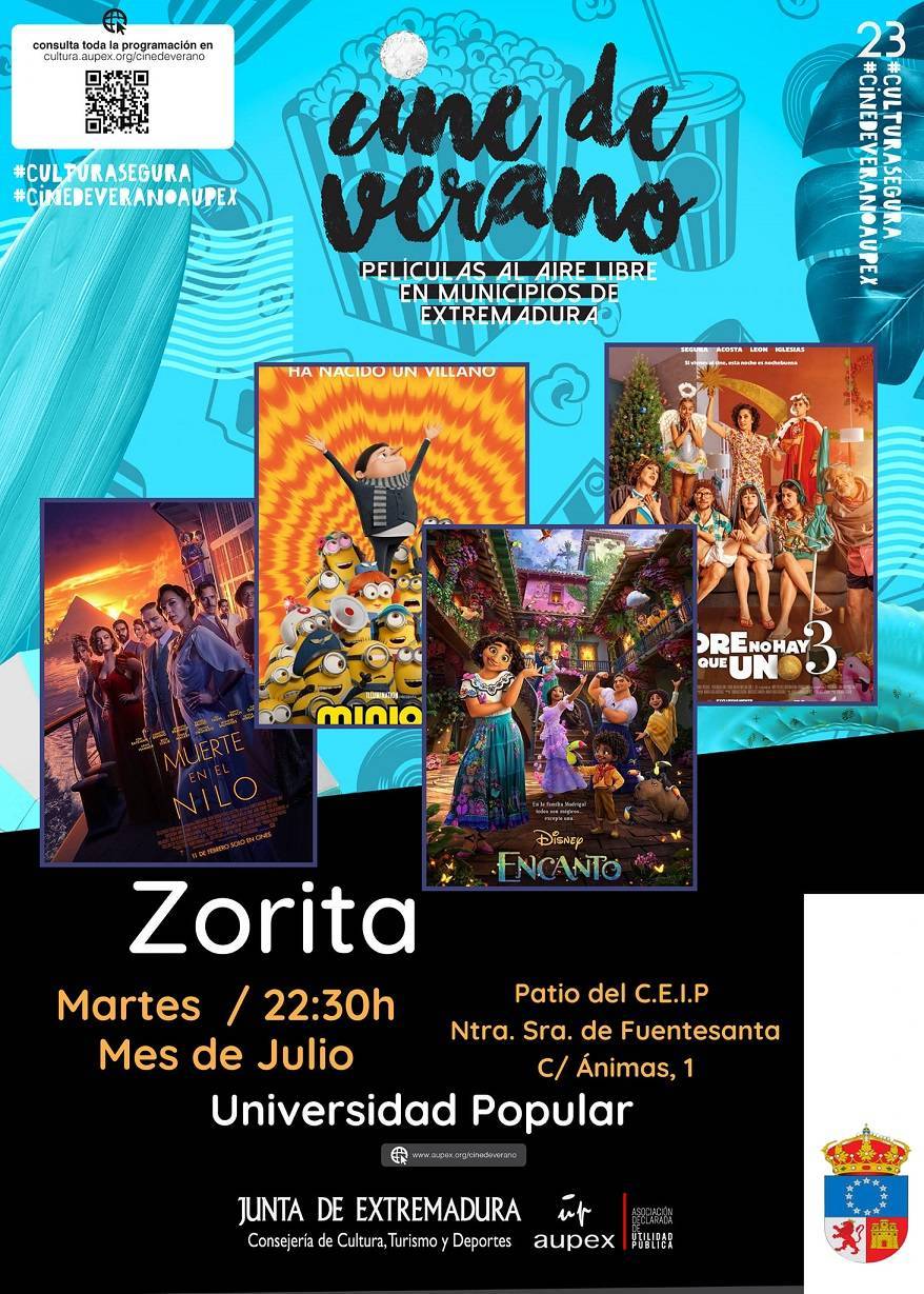 Cine de verano (2023) - Zorita (Cáceres)
