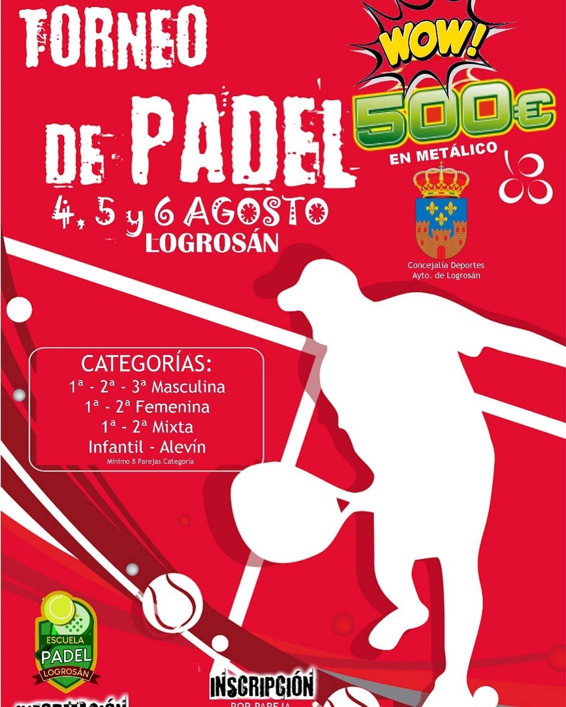 Torneo de pádel (2023) - Logrosán (Cáceres)