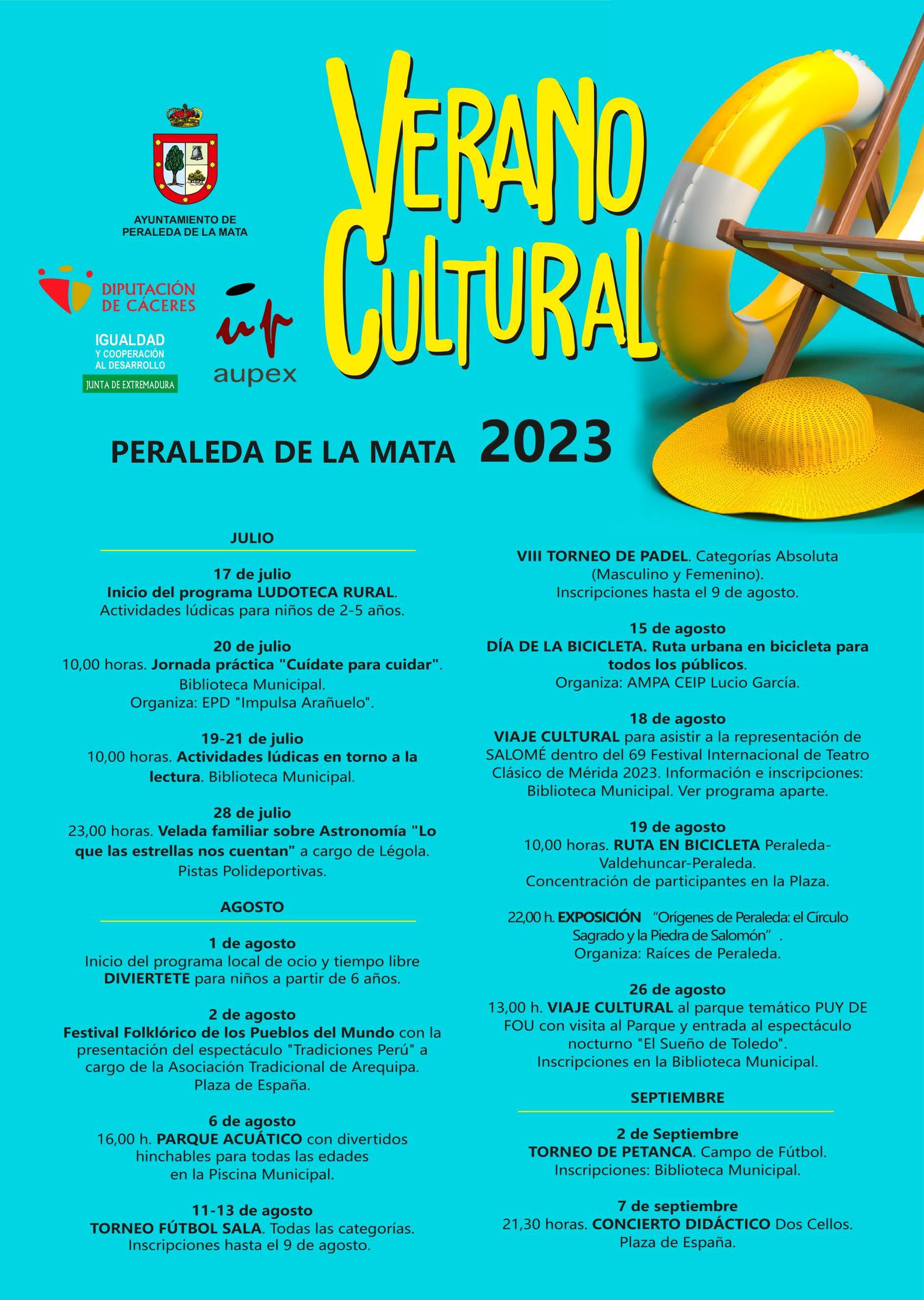 Verano Cultural (2023) - Peraleda de la Mata (Cáceres)