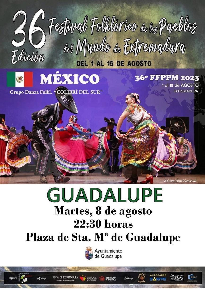 XXXVI Festival Folklórico de los Pueblos del Mundo - Guadalupe (Cáceres) 1