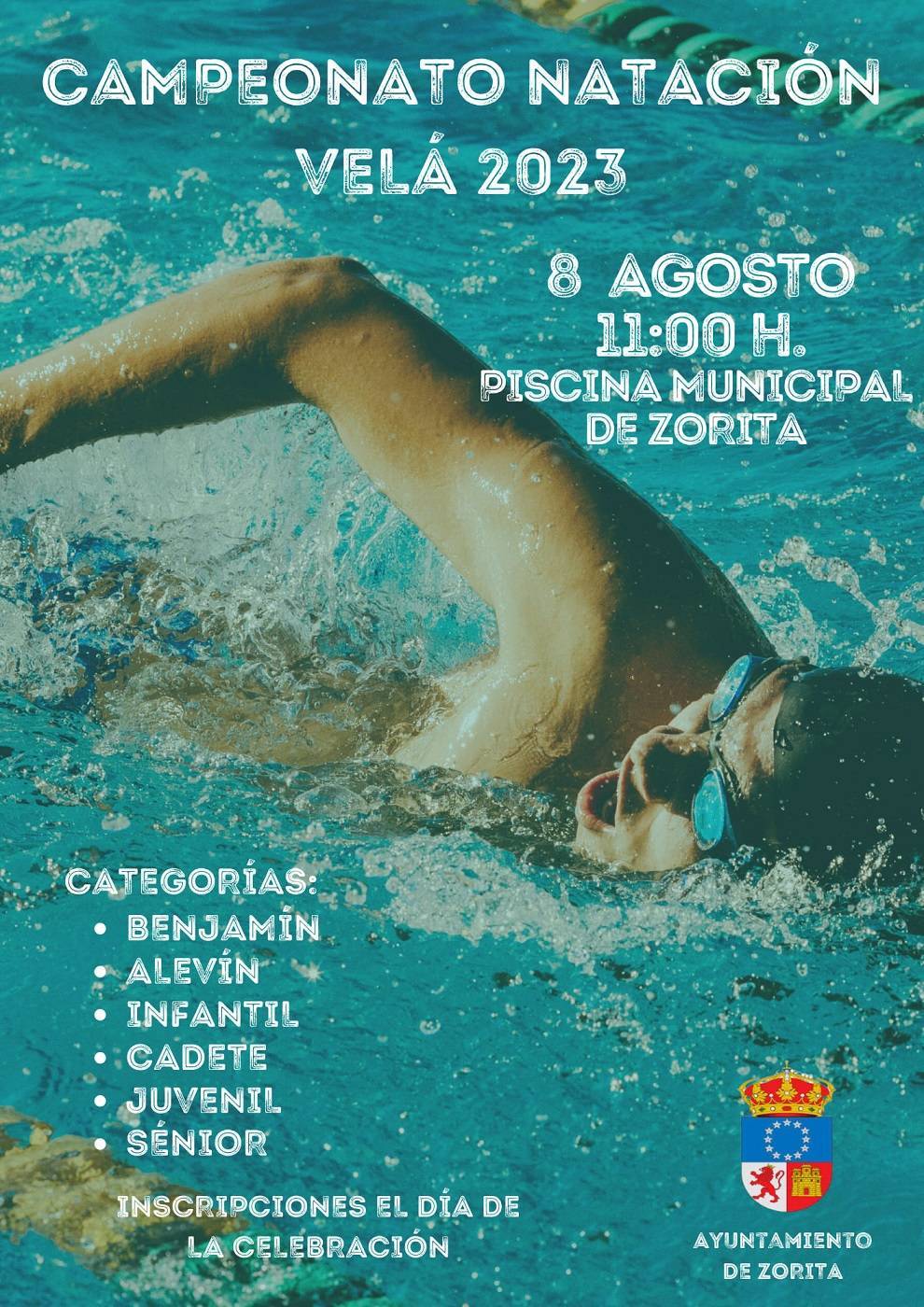Campeonato de natación Velá (2023) - Zorita (Cáceres)