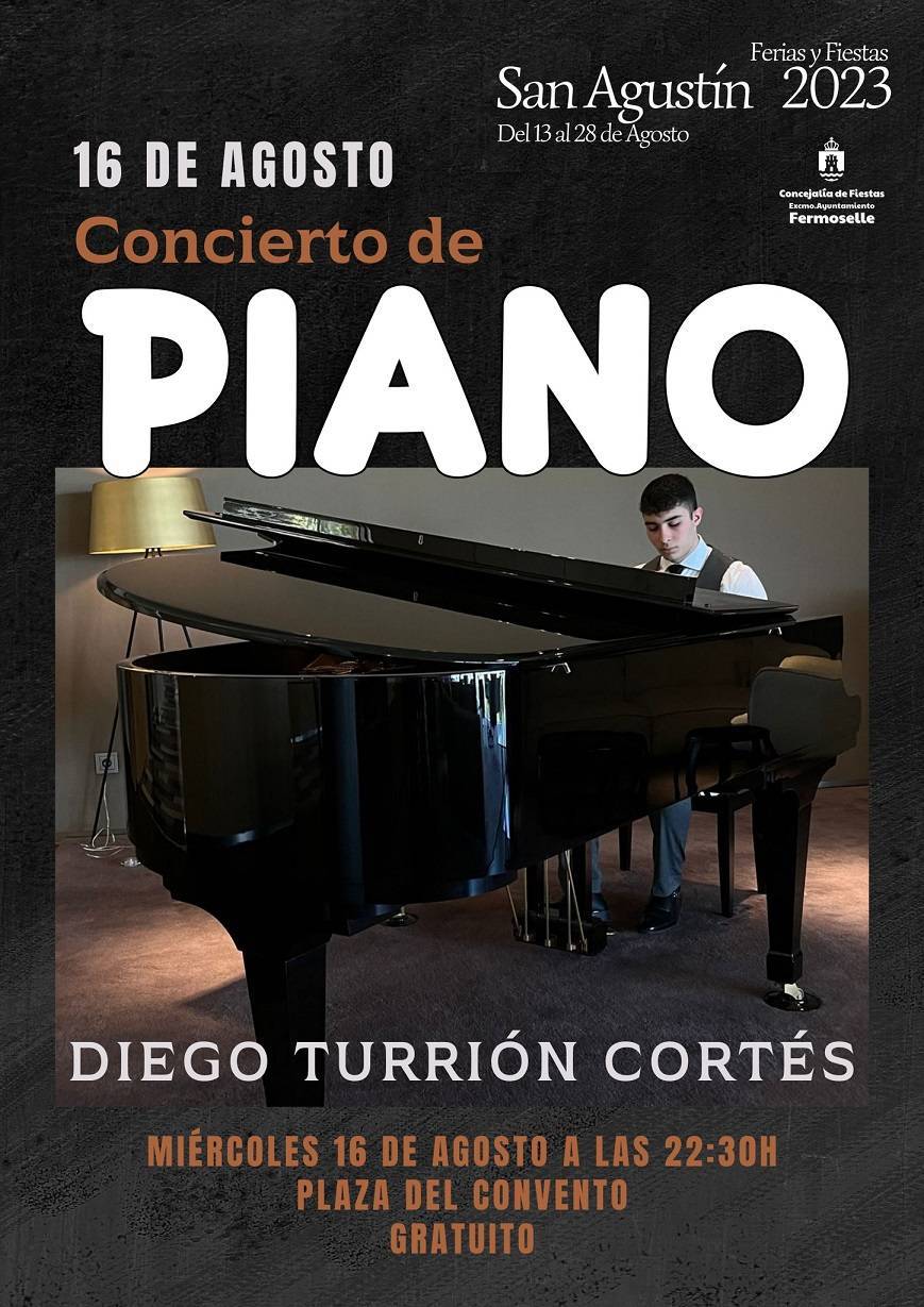 Concierto de piano (agosto 2023) - Fermoselle (Zamora)
